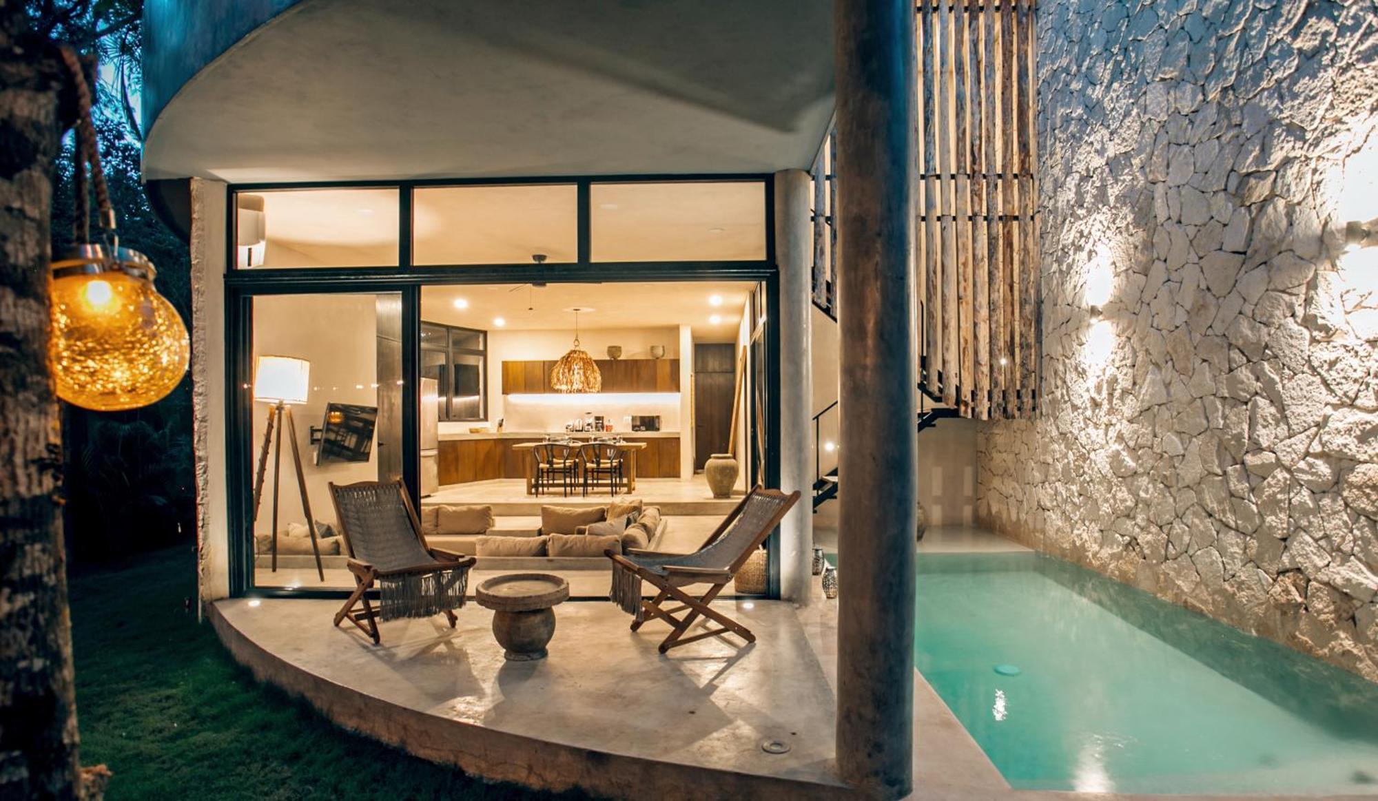 Jungle Boho Villa - Private Pool - Concierge 6B Tulum Bagian luar foto